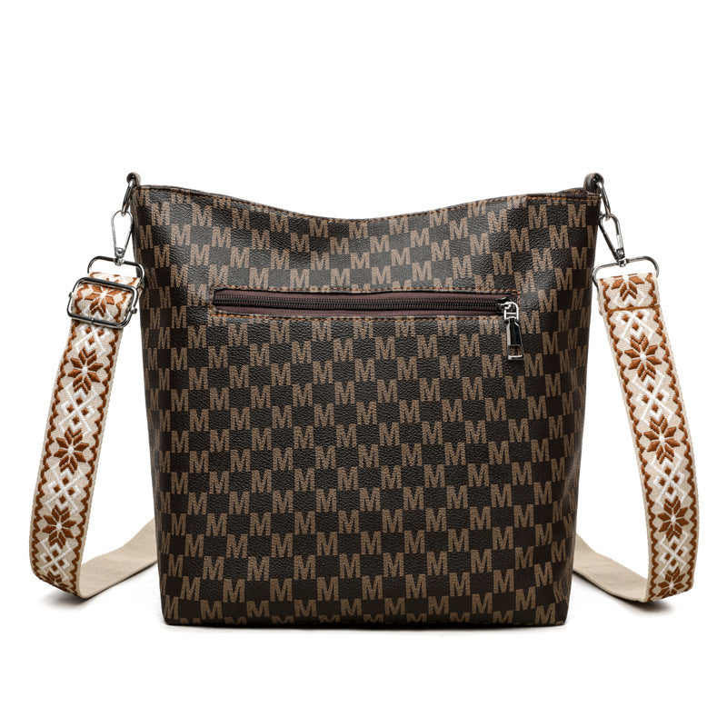 Soft Leather Retro Simple All-match Fashion Shoulder Bag